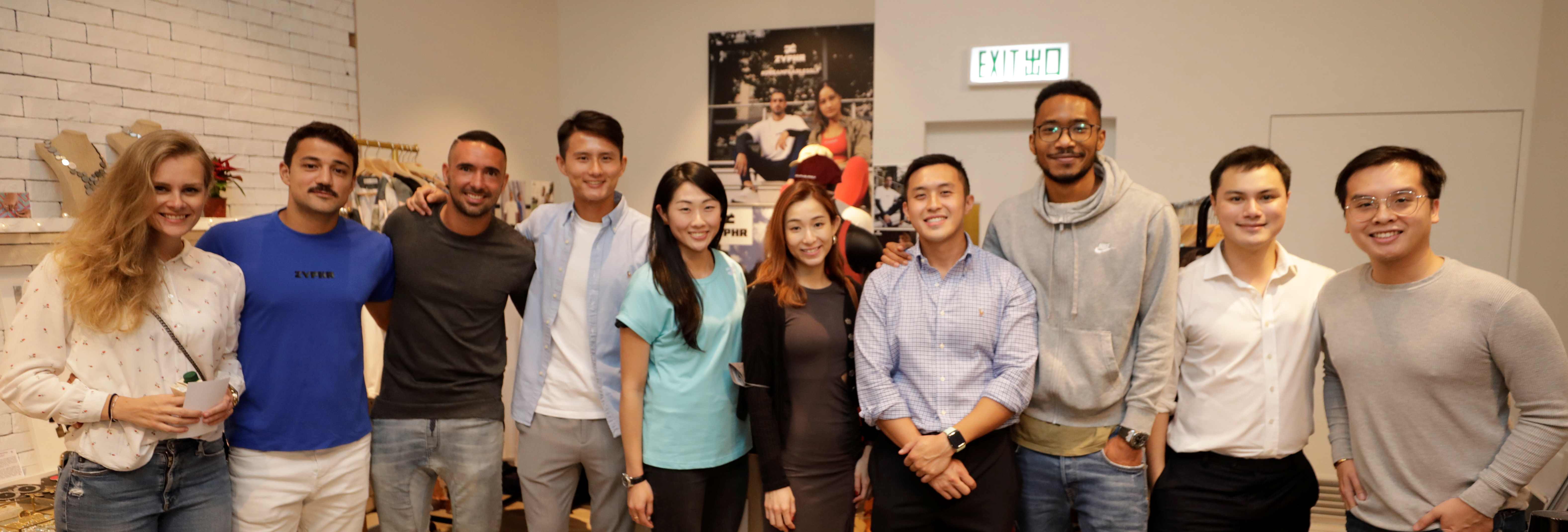 Christmas Party at Zyphr Popup Store