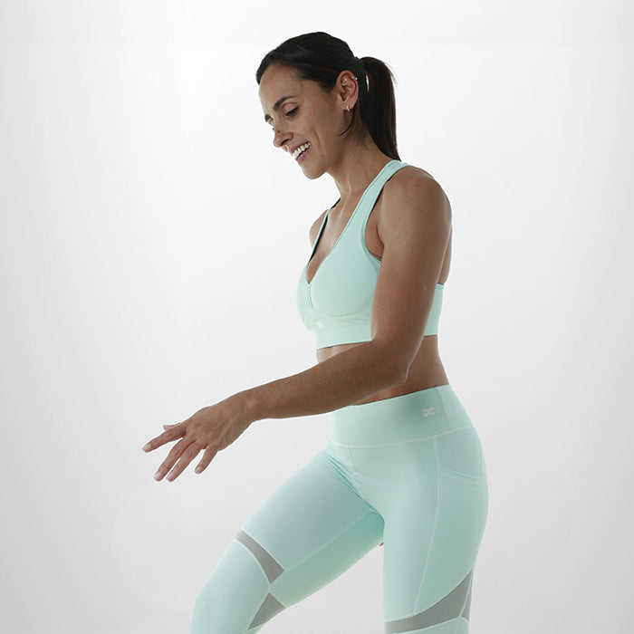 Classic Function Sports Bra in Sea Blue