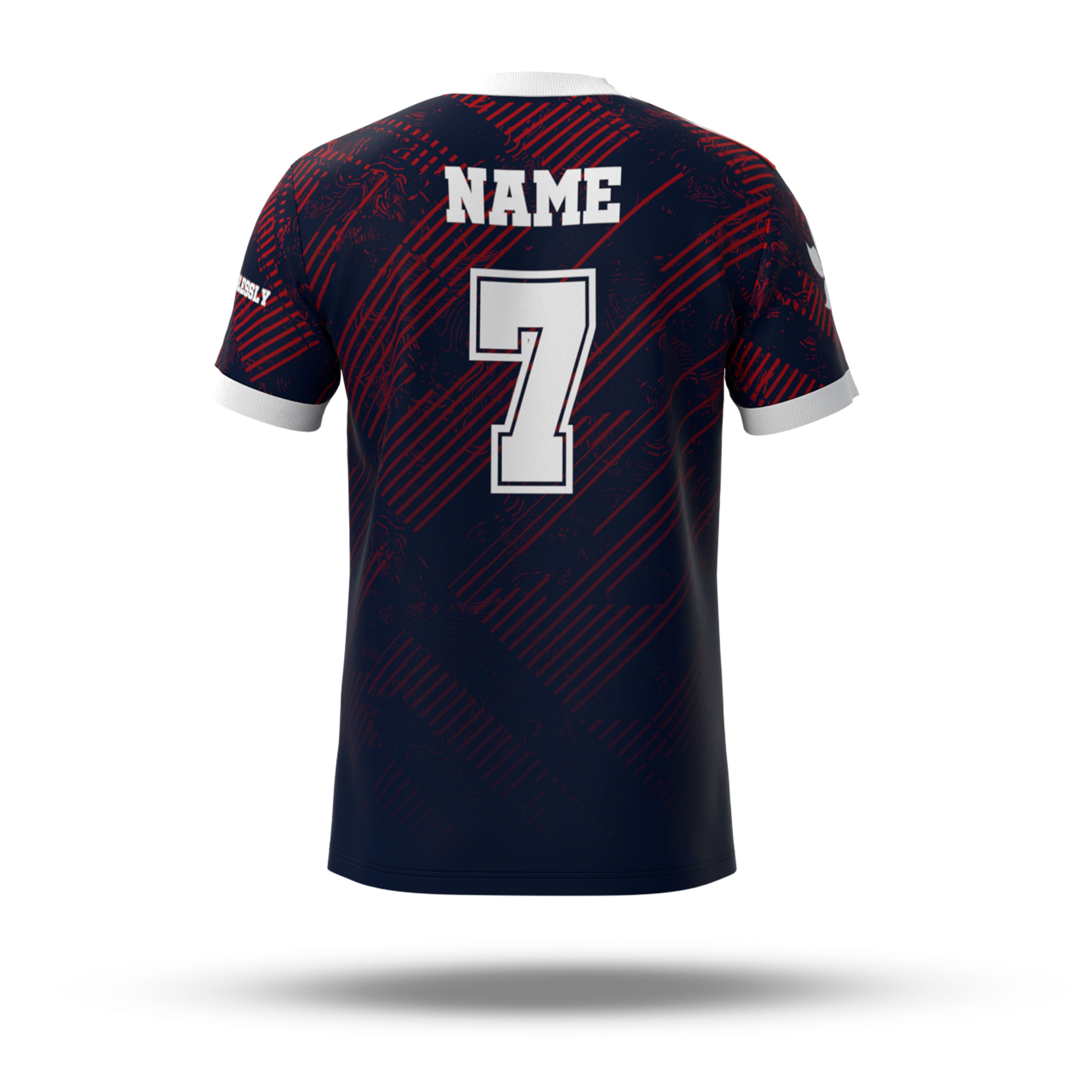 Pre Order：Classic HK Rugby Fan Jersey (Blue) 經典香港欖球球衣 (藍色)