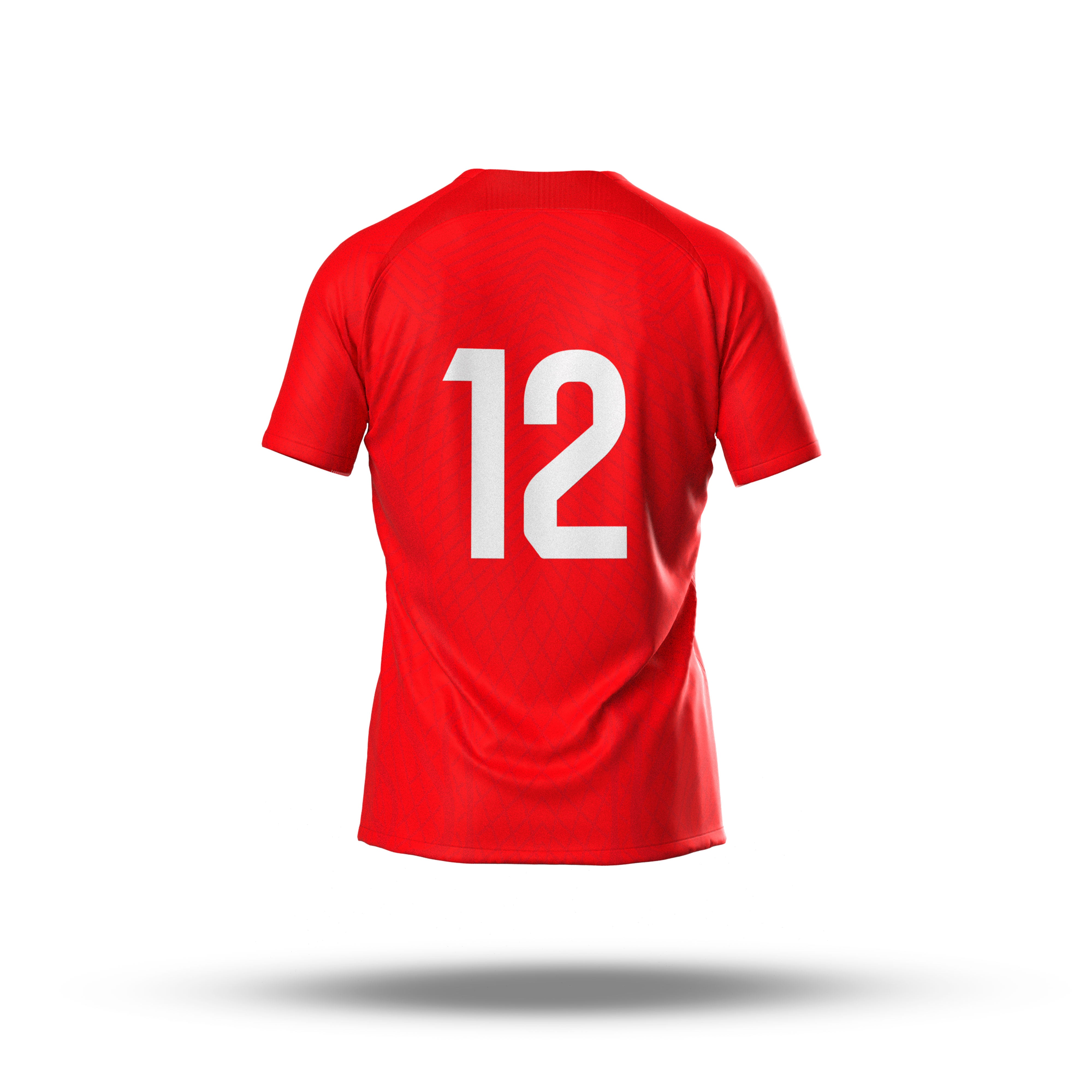 Pre Order：Hong Kong Fan Support Match Feel Jersey (限量發售) 撐起港隊打氣球衣 (紅色)