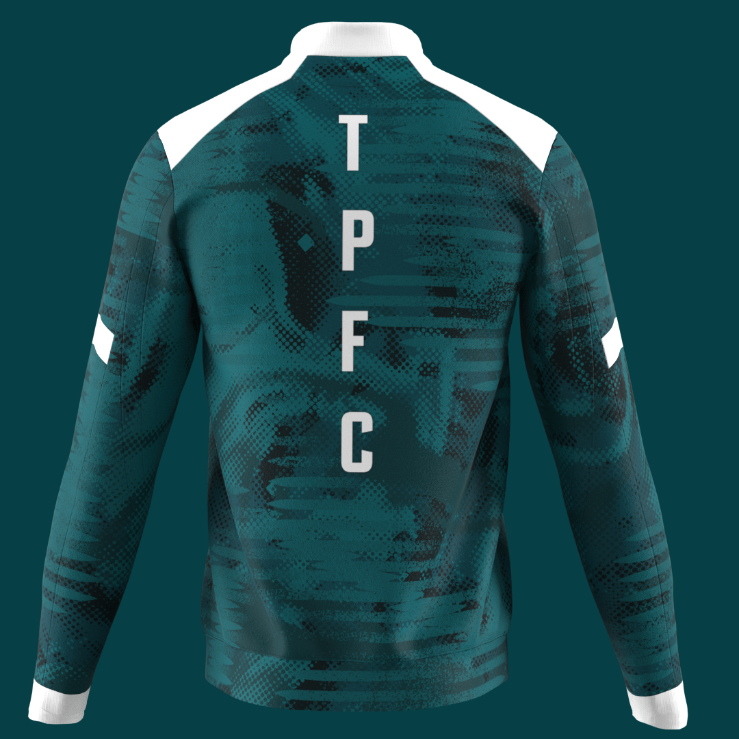 (預售) 大埔球迷打氣系列 -  Water Green 白領全拉鏈外套