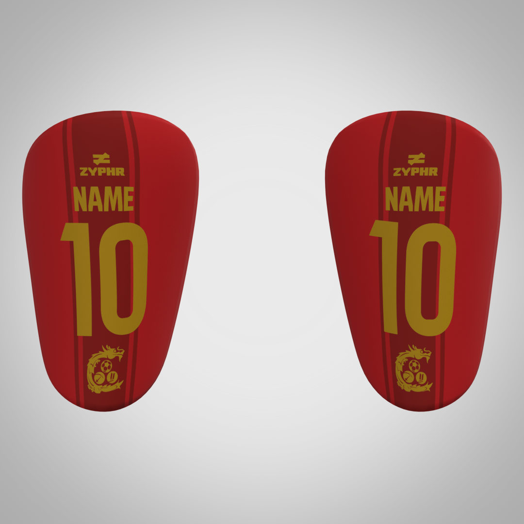 早鳥優惠：Pre Order：ZYPHR X KCFC 主場顏色護腿板 (可自訂名字及號碼)