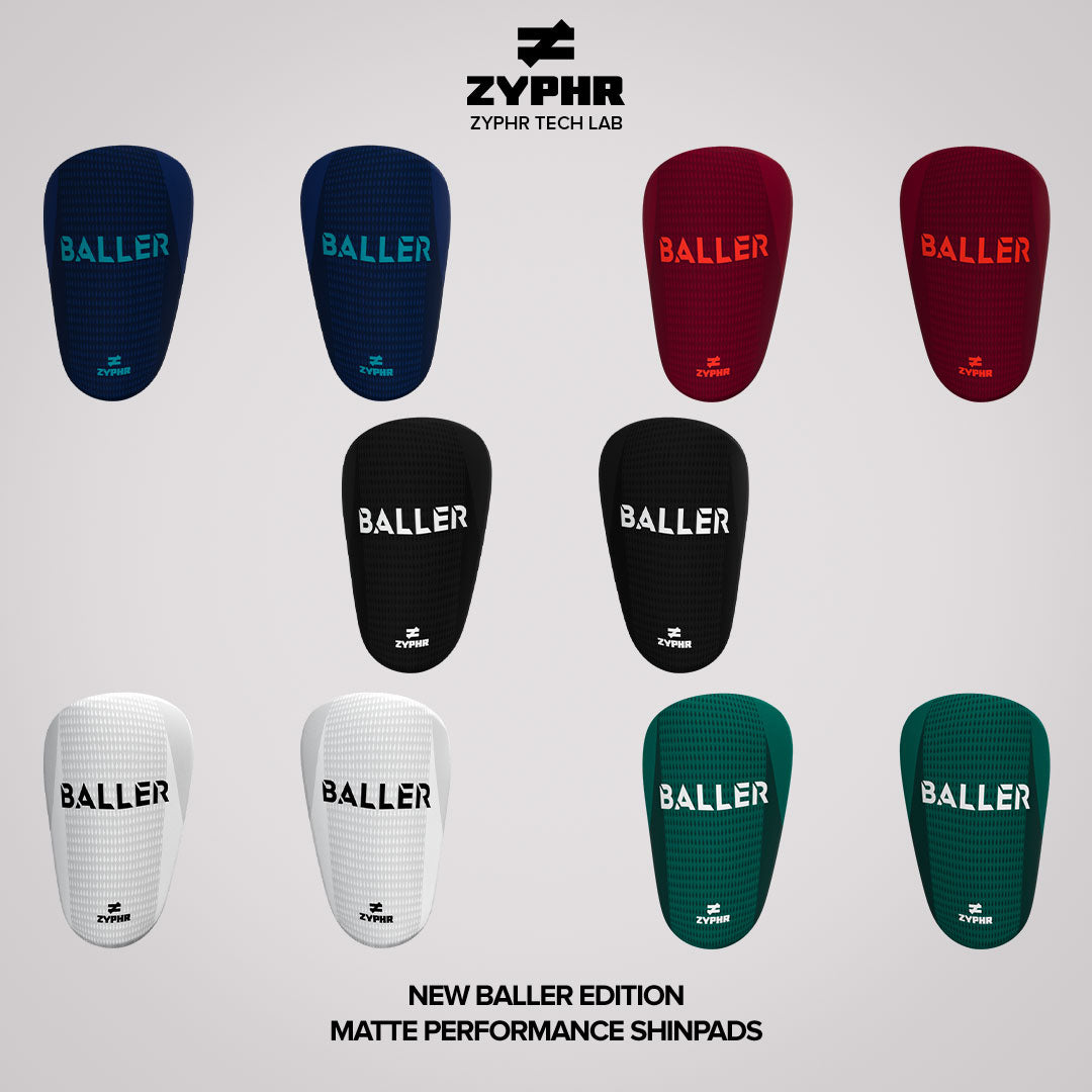 New Baller Edition - Matte Performance Shinpads (Red) 現貨：New Baller Edition - 護腿板 (紅色)